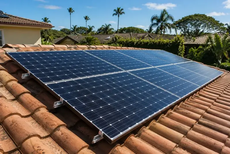 Installation de panneaux solaires à Trausse